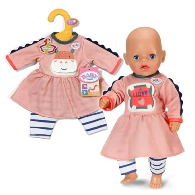 Afbeelding van BABY born Jurk Jungle (36 cm)