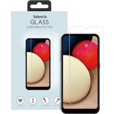 Afbeelding van Selencia Screenprotector Geschikt voor Samsung Galaxy A03s / A02s A03 Tempered Glass Gehard Glas