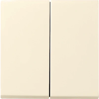 Afbeelding van Gira Systeem 55 serie wippen creme wit glanzend voor schakelaars en
