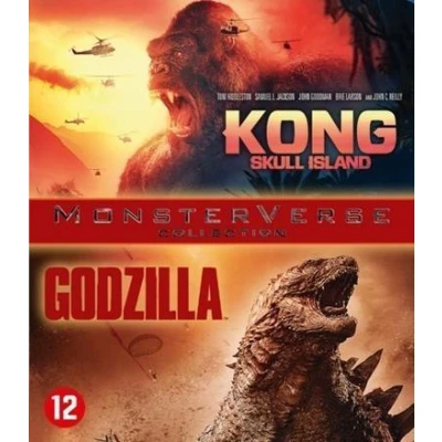 Afbeelding van Kong Skull Island + Godzilla (Blu ray)
