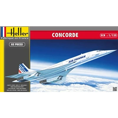 Afbeelding van 1:125 Heller 80445 Concorde AF Plastic Modelbouwpakket