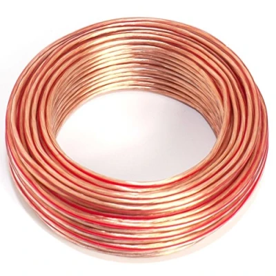 Afbeelding van SeKi Luidsprekerkabel 2 x 0,75 mm² 10 m transparant CCA audiokabel