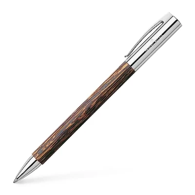 Afbeelding van Faber Castell 148150 balpen Ambition kokoshout