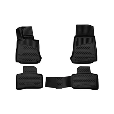 Afbeelding van Element Op maat gemaakte rubberen vloermatten compatibel met Mercedes Benz EQC N273 2019 4 stuks