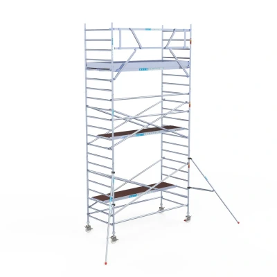 Afbeelding van Professionele rolsteiger 135x305x7.20m werkhoogte