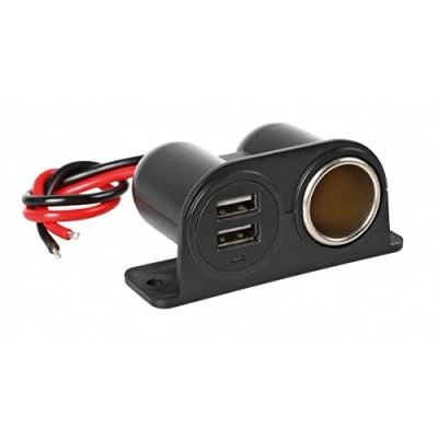 Afbeelding van USB/ 12 Volt opbouwsocket