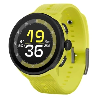 Afbeelding van Suunto Run Black glass fiber reinforced polyamide sporthorloge met riem nylon zwart afmeting band: M/L display 1.32&quot; Bluetooth 36 g helemaal