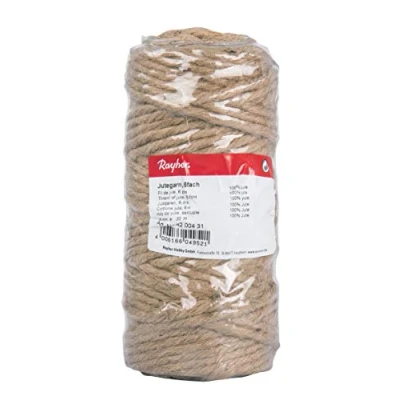 Afbeelding van jutegaren, 6 voudig, 6mm diameter, 35m