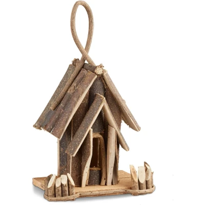 Afbeelding van Relaxdays Decoratief Vogelhuisje Hout