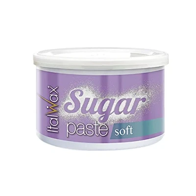 Image de Italwax Sugar Paste Soft 600g Pâte à Sucre Épilatoire Ingrédients 100% naturels Consistance Douce Pour tout le corps