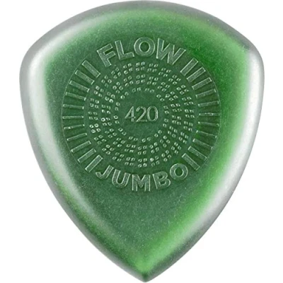 Afbeelding van Jim Dunlop Flow Plectrum Jumbo 4.20 mm 2 pack