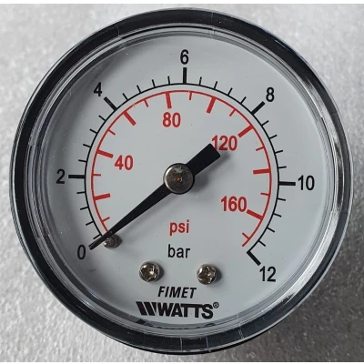 Afbeelding van MANOMETER 1/8&quot; A.A. Ø50 MM 0 12 BAR