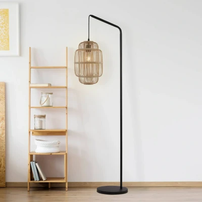 Afbeelding van X Vloerlamp Java, bamboe