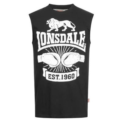 Afbeelding van Lonsdale Herren ärmelloses T Shirt schmale Passform CLEATOR