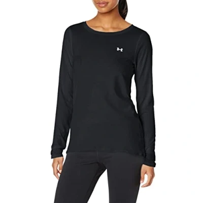 Afbeelding van Under Armour LONG Sleeve Longsleeve, Dames, Maat: XS, Black