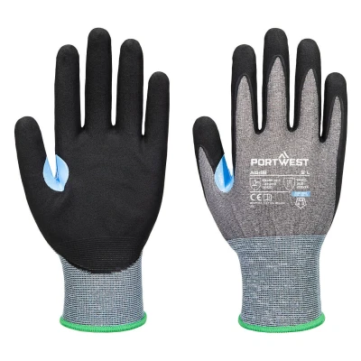 Afbeelding van CS D21 Nitril Snijbestendige Handschoen maat L, Grey/Black
