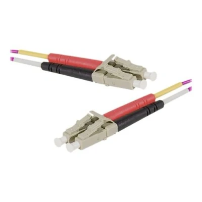 Image de exertis Connect Cordon de raccordement LC/UPC multimode (M) pour 7 m 2 mm fibre optique duplex 50 / 125 microns OM4 sans halogène erika