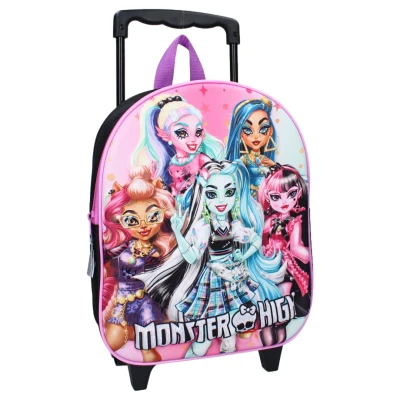 Afbeelding van Monster High The Boo Crew 3D rugzak, zwart, M, casual, zwart., informeel