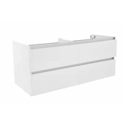 Afbeelding van Wiesbaden Vision onderkast dubbel+4 laden 120x46 wit