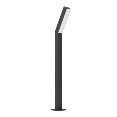 Afbeelding van EGLO Ugento Sokkellamp Staande lamp Buiten Padverlichting LED 79 cm Zwart/Wit