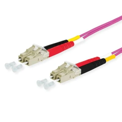 Afbeelding van METZ CONNECT OpDAT Patchkabel LC D/LC D OM4, 2 m