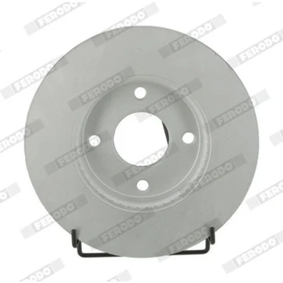 Afbeelding van FERODO DDF2679C Remschijf 262 23 4 Geventileerd Gecoat Zonder schroeven FORD: Fiesta 7, Mk7 Van