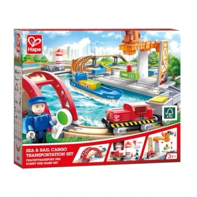 Afbeelding van Hape Sea &amp; Rail Cargo Transportation Set