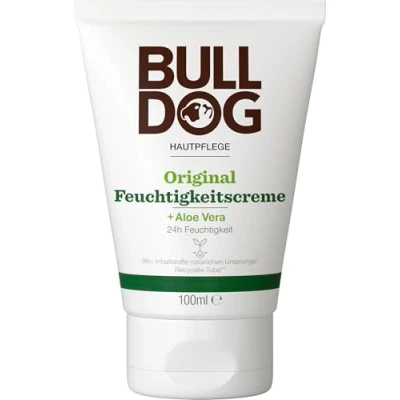 Afbeelding van BULLDOG Huidverzorging voor mannen, originele vochtinbrengende crème, gezichtscrème normale en meer hydraterende huid, 100 ml