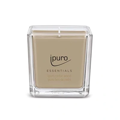 Afbeelding van Ipuro Geurkaars Cedar Wood 125 gram