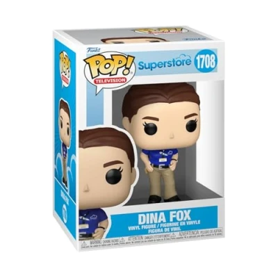 Afbeelding van Funko Pop! Television: Superstore, Dina Fox, Super Store, verzamelfiguur, vinyl figuur, cadeau idee, officieel product, speelgoed voor kinderen en volwassenen, tv fans
