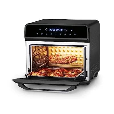 Afbeelding van Ufesa Magnum, Elektrische luchtoven, Air Fryer XXL, 23 l, dubbele weerstand, energiebesparend, 8 programma&#039;s, braden, 1800 W, digitale bediening, temperatuur 230 C, 6 accessoires inbegrepen