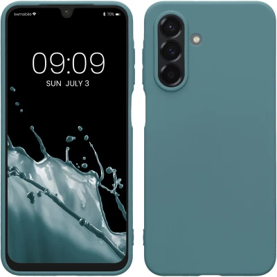 Afbeelding van kwmobile telefoonhoesje geschikt voor Samsung Galaxy A26 5G Hoesje smartphone Back cover in Arctische nacht