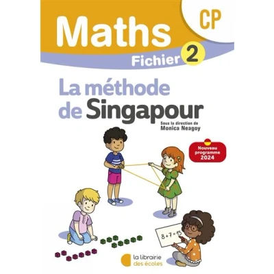 Image de Mathématiques CP (2024) Méthode de Singapour Fichier élève 2
