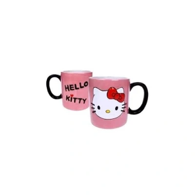 Afbeelding van FOREST Prachtige mok met Kitty in reliëf + tekst Hello Kitty. Roze en rood BHK06 m