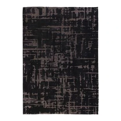 Afbeelding van Vloerkleed Louis de Poortere Structures Baobab 9200 Black Water 200x280 Tapijt