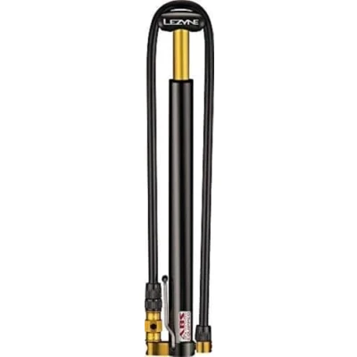 Afbeelding van Lezyne Micro Floor Drive HP Fietspomp Tot 11 bar/160 psi Slanglengte 60 cm Presta en Schrader ventielen Aluminium Zwart