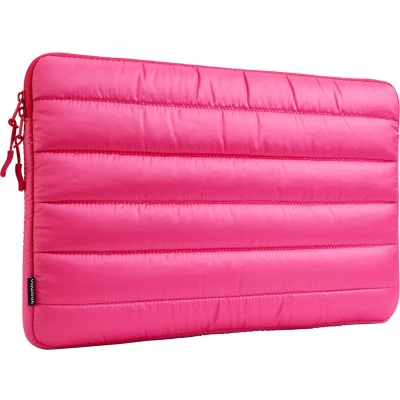 Afbeelding van imoshion Laptop Sleeve Laptophoes geschikt voor 16 inch / 16.2 15 15.6 15.3 Puffer roze