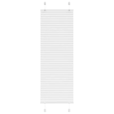 Afbeelding van vidaXL Plissé rolgordijn 45x150 cm stofbreedte 44,4 polyester wit