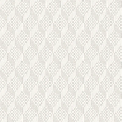 Afbeelding van Dutch Wallcoverings Grace 3D stitched cube silver vliesbehang 10m x 53cm GR322301