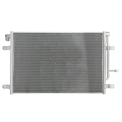 Afbeelding van BOSCH 1 986 AD2 098 Condensor Airco Met stikstofvulling Zonder droger, afdichtring, montagehandleiding 18mm 15,5mm 606mm R134a