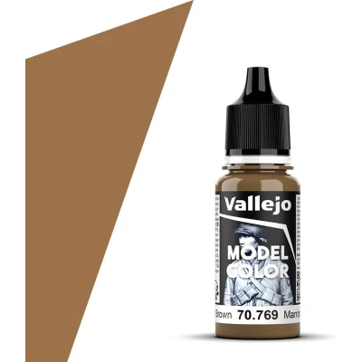 Afbeelding van Vallejo 70769 Model Color Mustard Brown Acryl 18ml Verf flesje