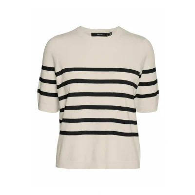 Afbeelding van Vero Moda Vmsaba O NECK NOOS Tshirt print, Dames, Maat: Medium, Birch