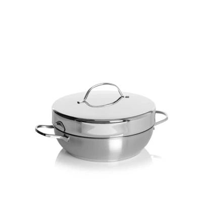 Afbeelding van Demeyere Resto Rookset 28 Cm Zilver