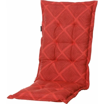 Afbeelding van Madison Tuinstoelkussen hoge rug 50x123 cm Viro red
