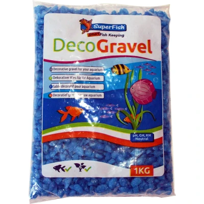 Afbeelding van Superfish Deco Grind Neon Blauw 1 Kg