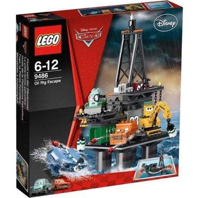 Afbeelding van LEGO Cars 2 Boorplatform Ontsnapping 9486