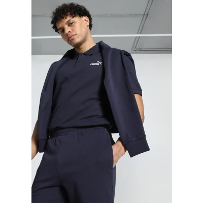 Afbeelding van Essentials No. 1 logo PiquÃ© polo voor Heren, Blauw, Maat S PUMA