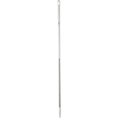 Afbeelding van Vikan Stelen 150cm Ergonomische Rvs Steel Van Roestvrij Staal En Polypropyleen 1510xø 31mm Wit