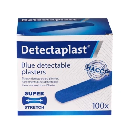 Afbeelding van Detectaplast Elastic textielpleister, ft 19 x 72 mm, pak van 100 stuks pleister
