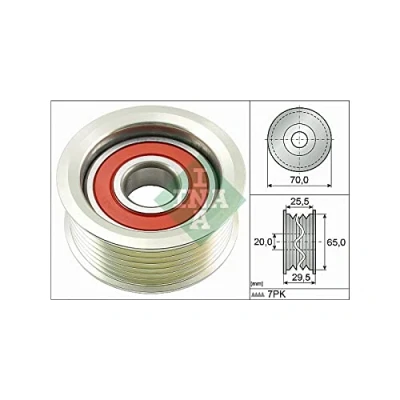 Afbeelding van Ina Geleiderol (poly) V riem 532 0803 10